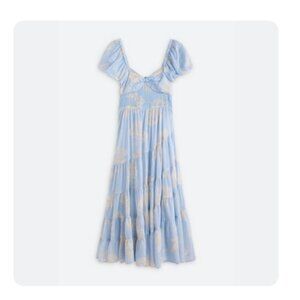 Short Sleeve Sundrenched Maxi Dress